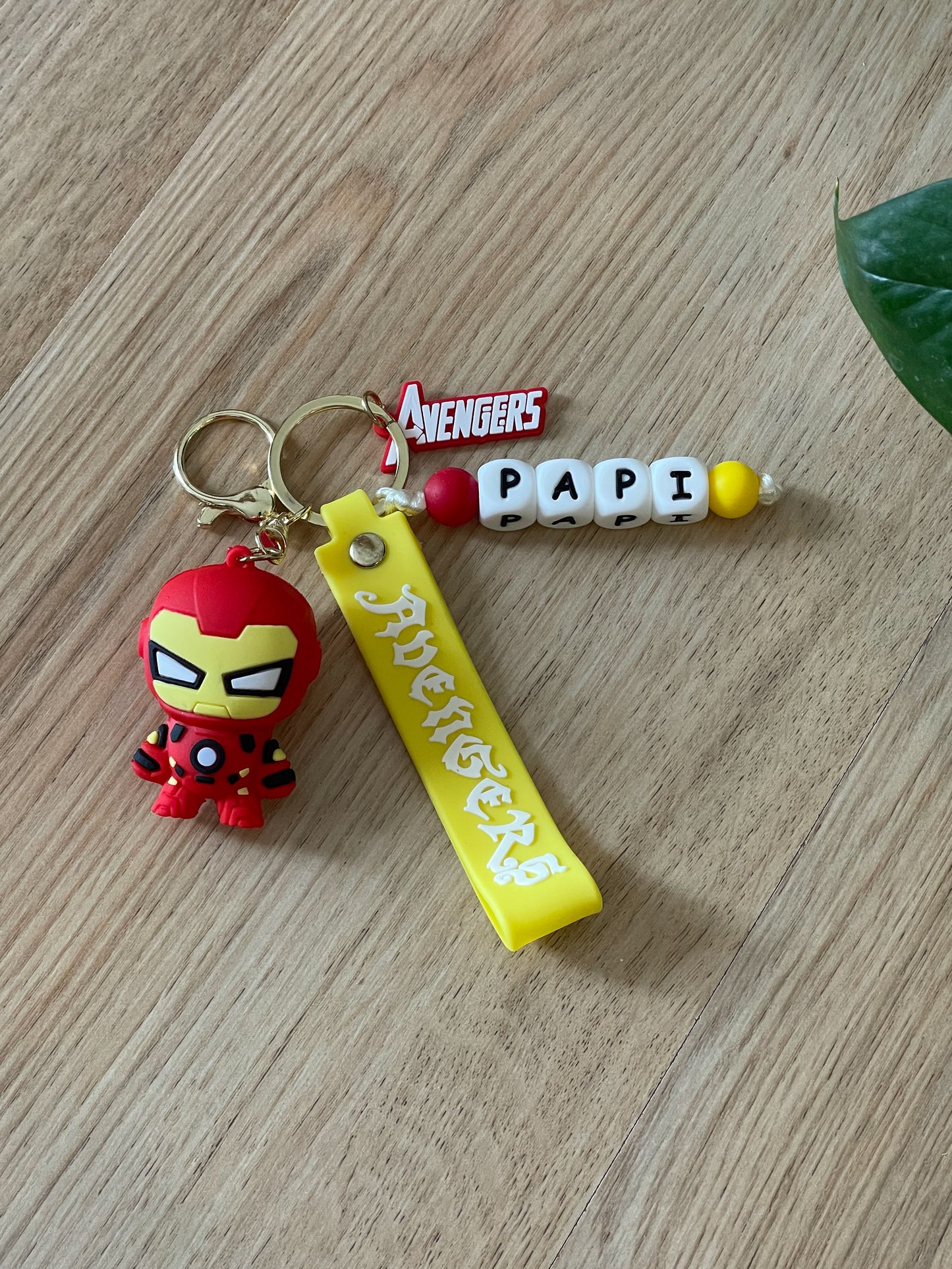 portachiavi personalizzato iron man