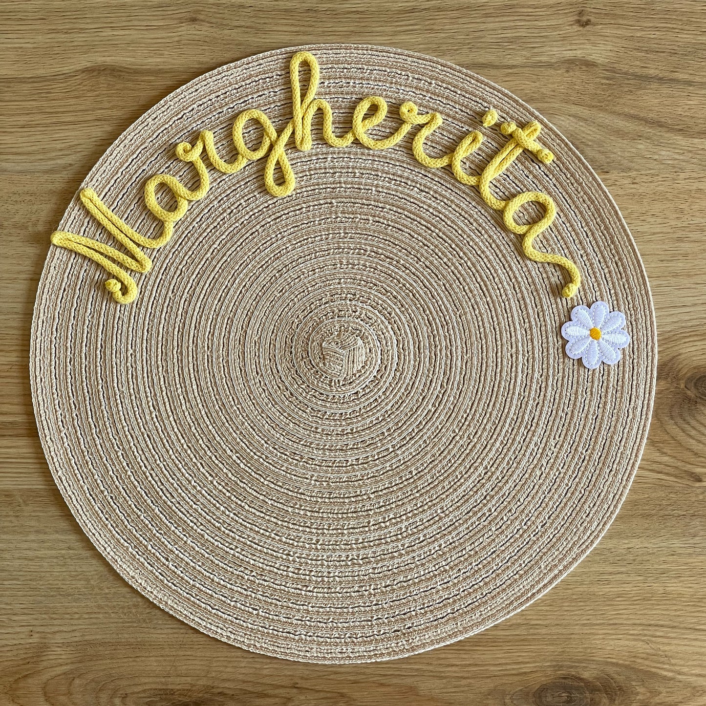 Tovaglietta Personalizzata con Nome e Decorazione