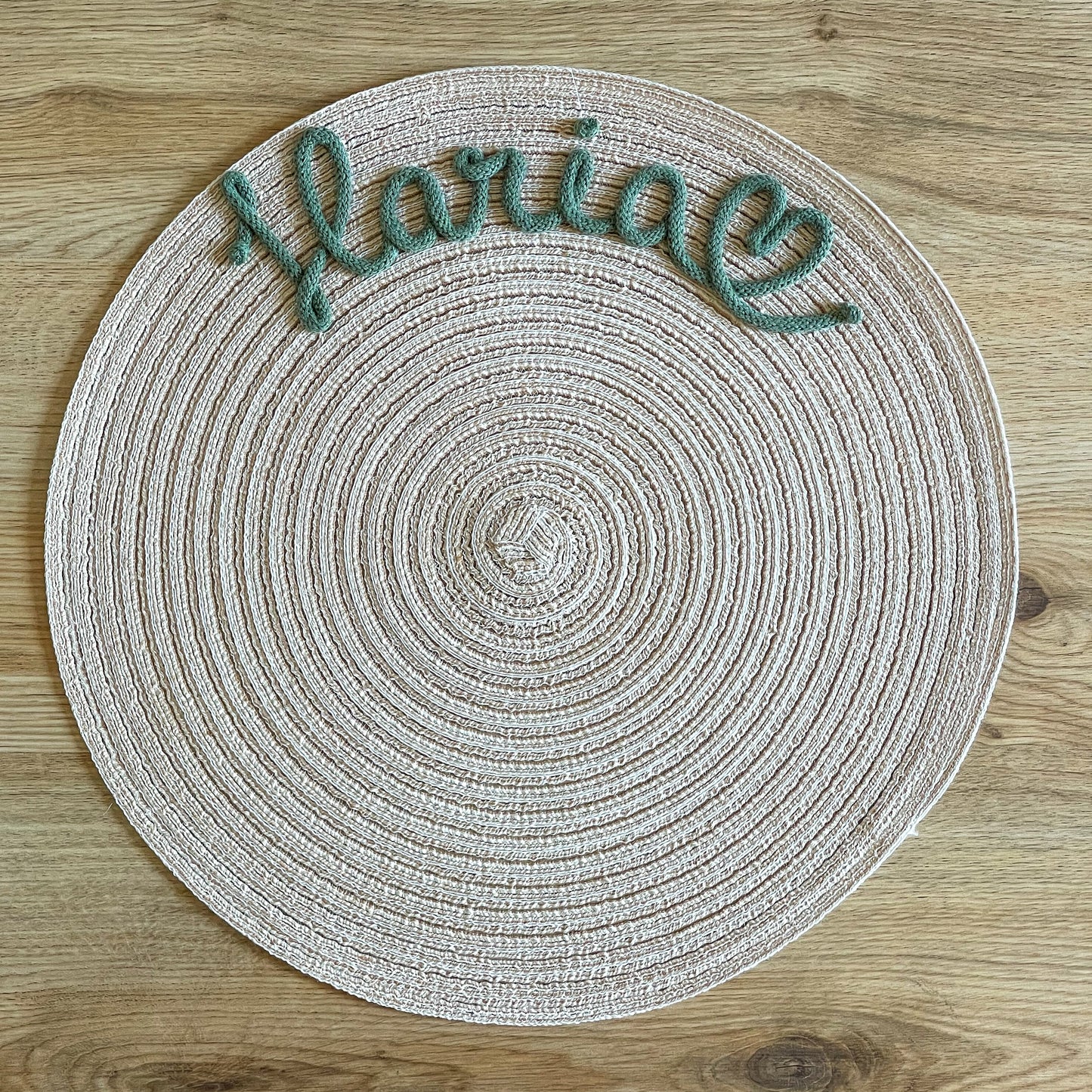 Tovaglietta Personalizzata con Nome e Decorazione