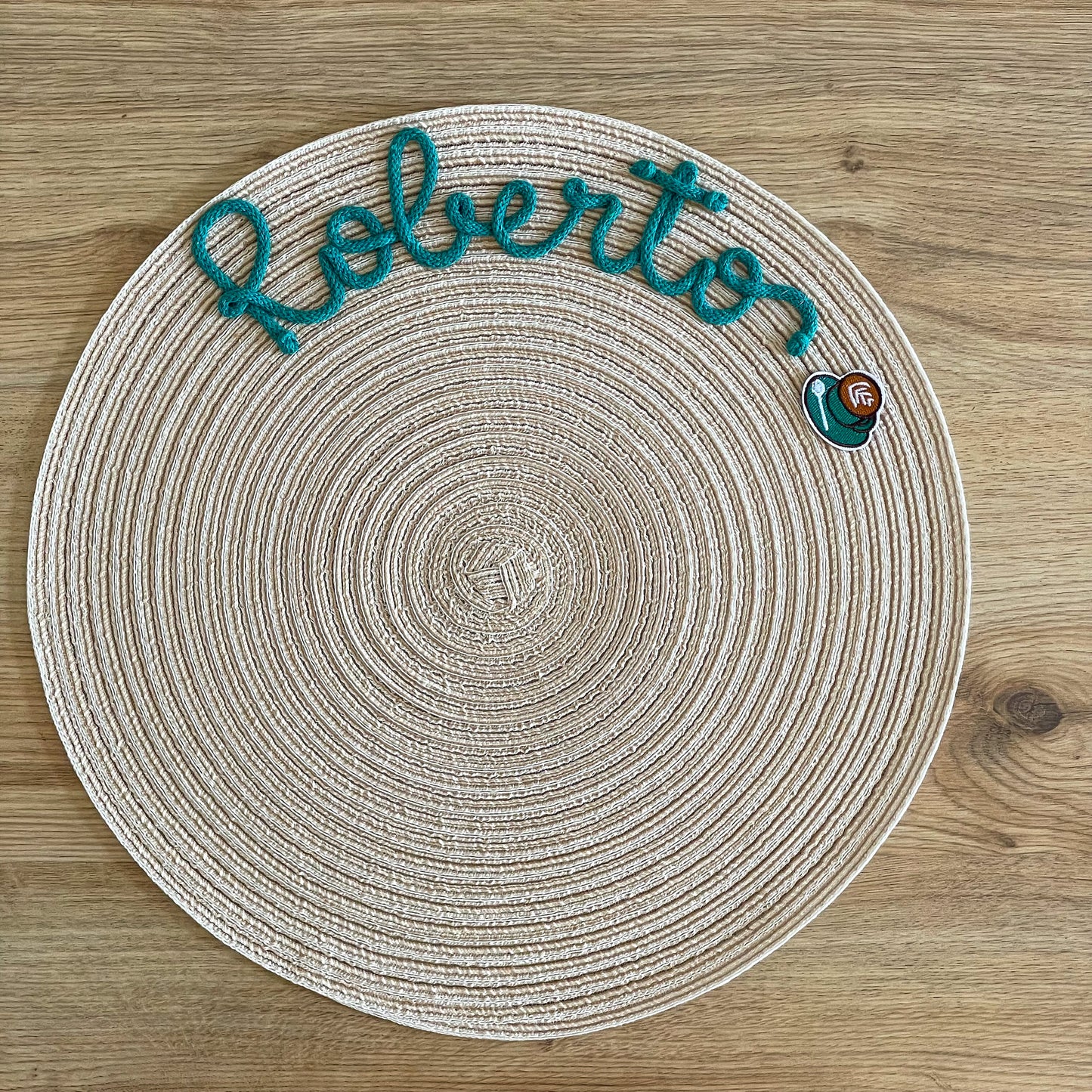 Tovaglietta Personalizzata con Nome e Decorazione