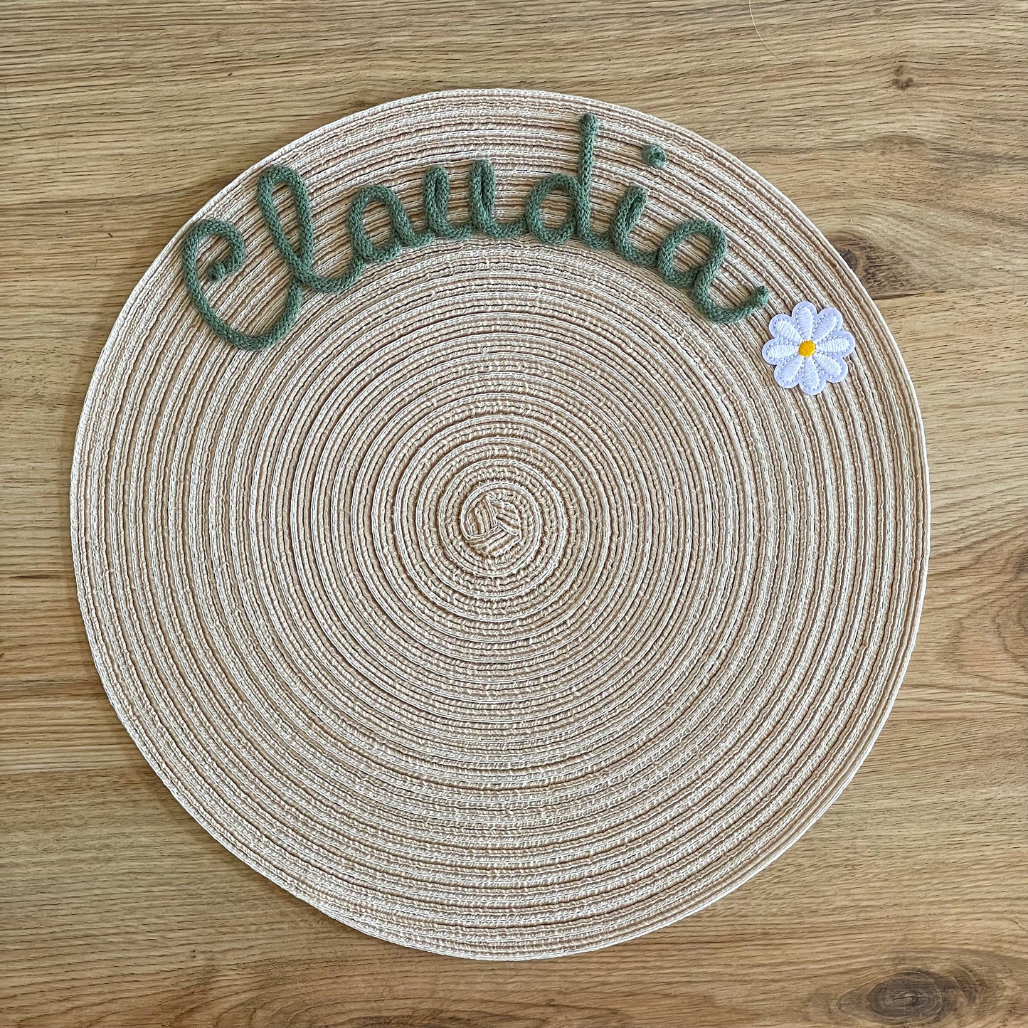 Tovaglietta Personalizzata con Nome e Decorazione
