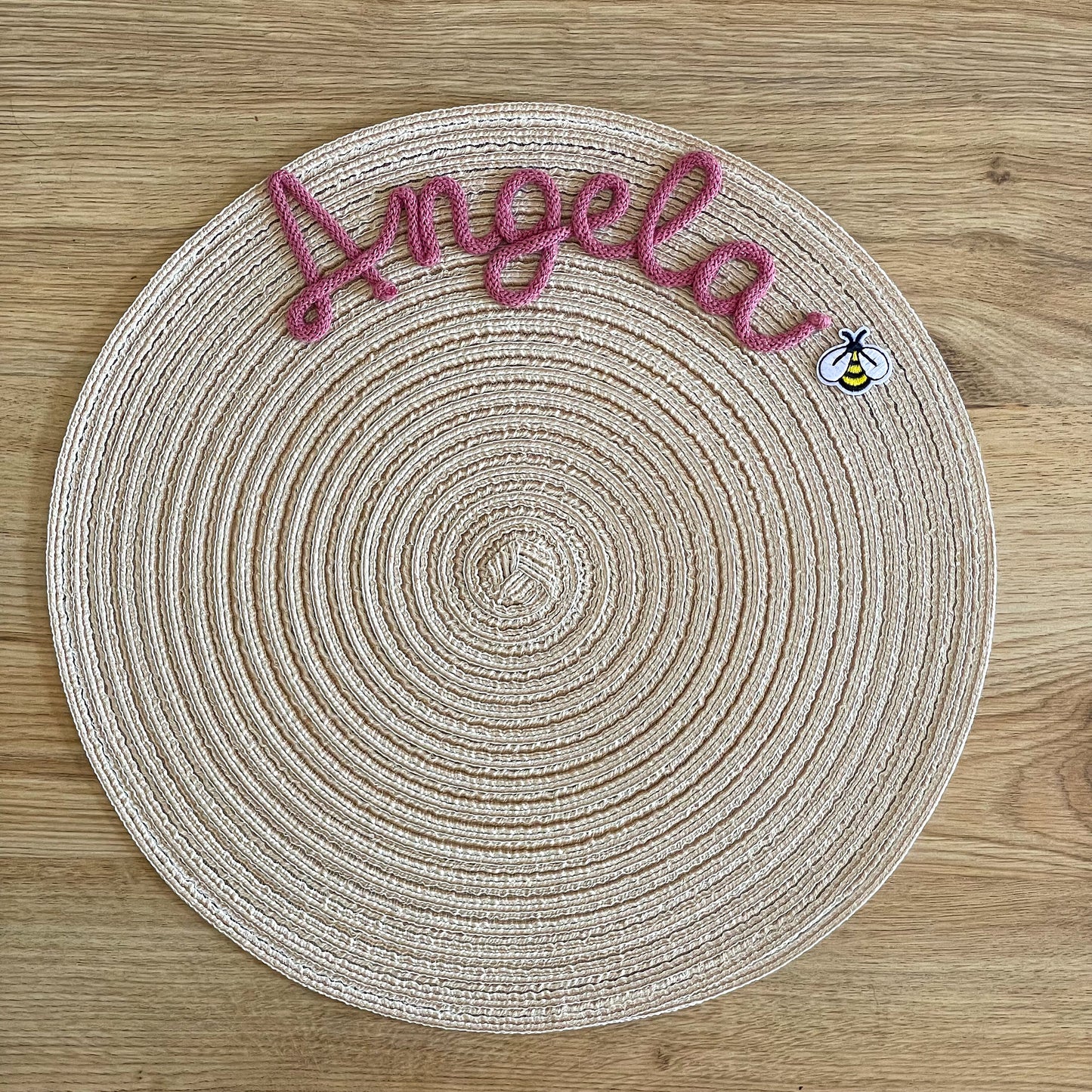 Tovaglietta Personalizzata con Nome e Decorazione
