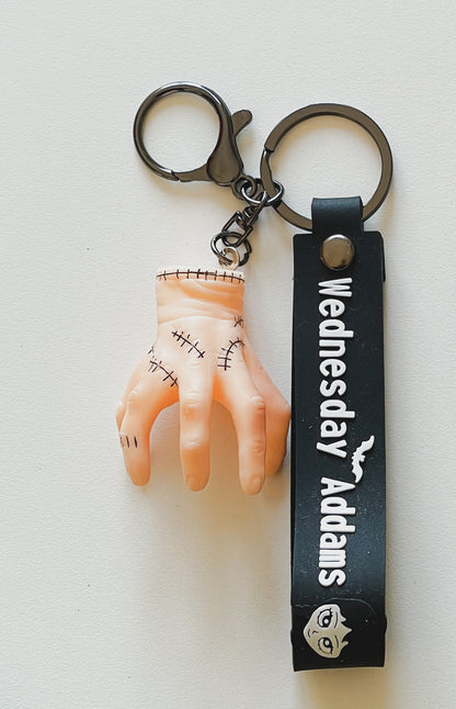 Portachiavi personalizzato Mano Addams