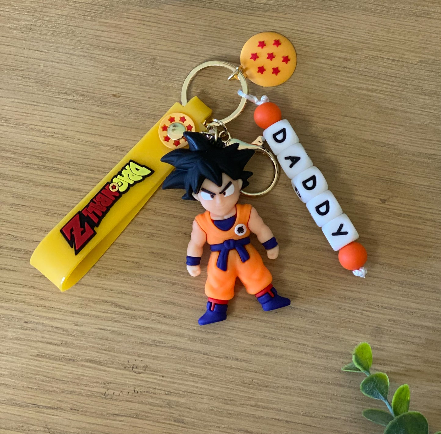 Portachiavi personalizzato dragonball goku