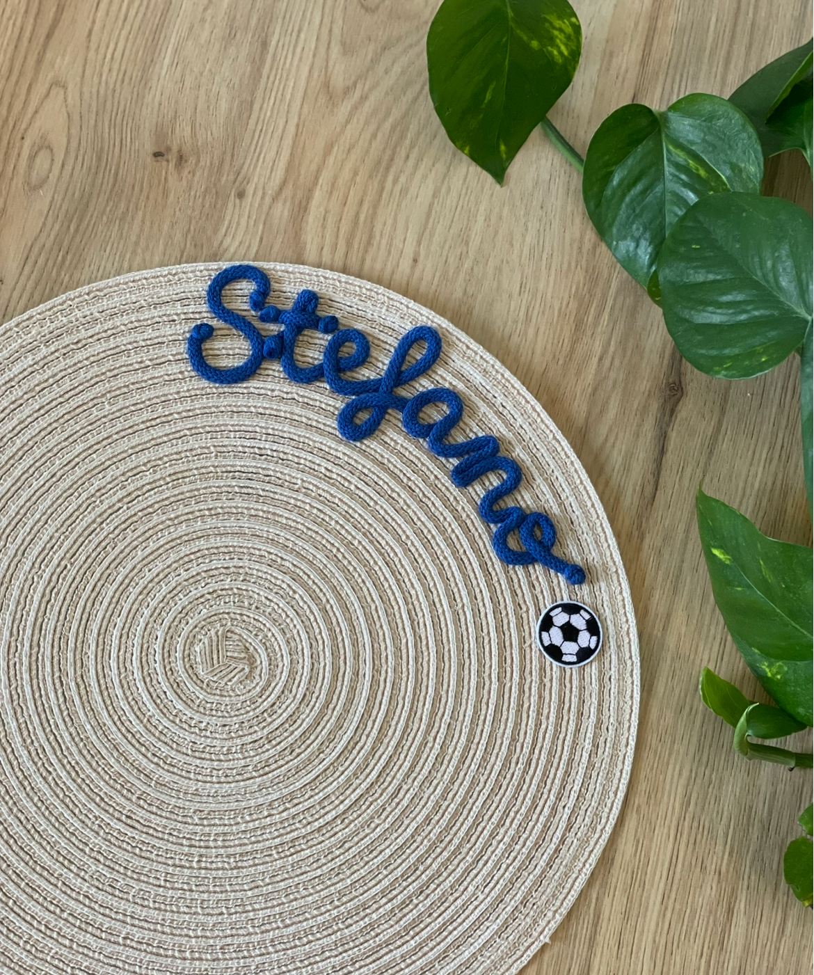 Tovaglietta Personalizzata con Nome e Decorazione