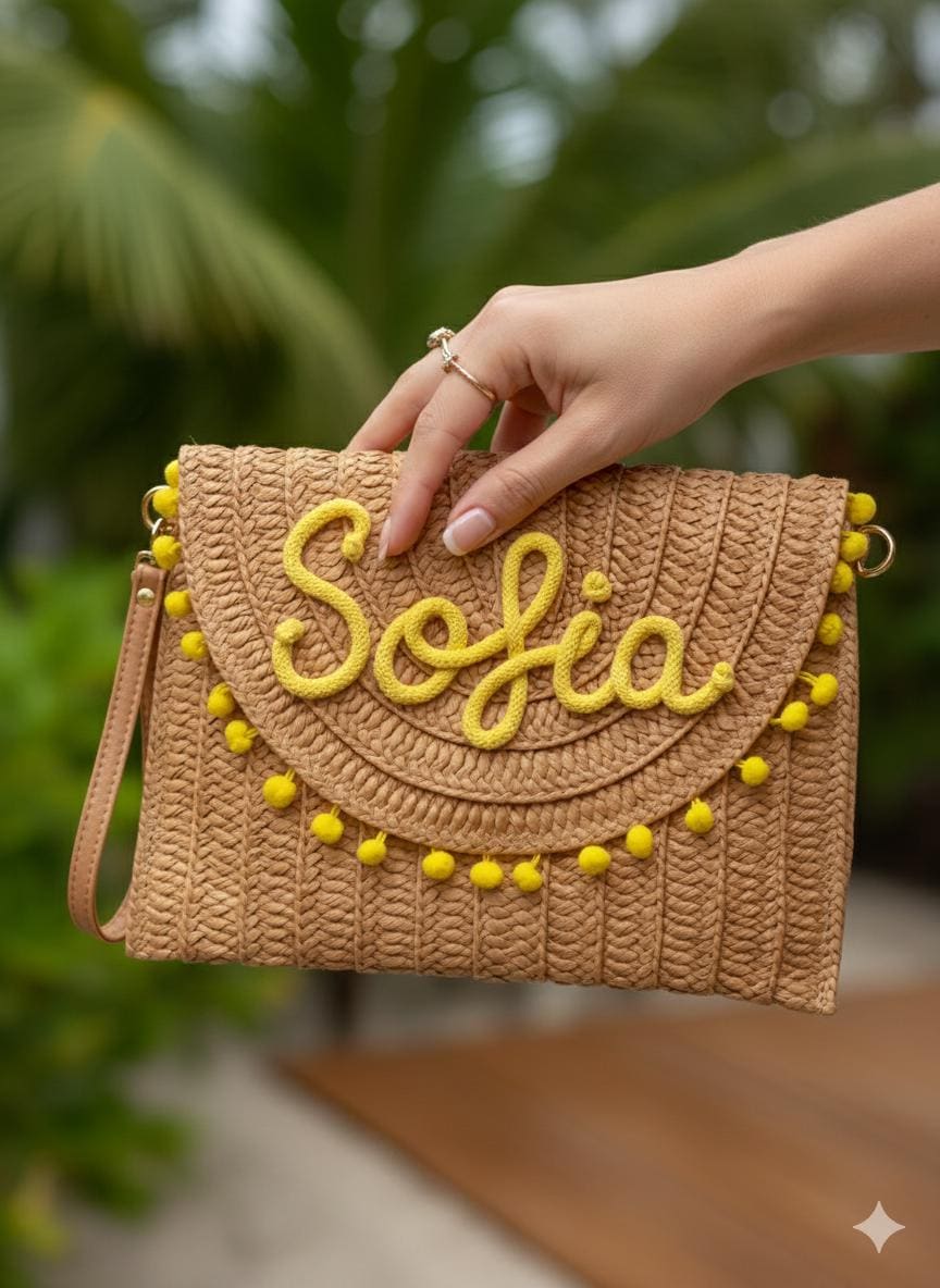 Borsa Paglia 3 in 1