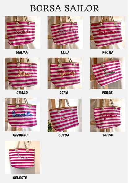 Sailor Bag - Borsa Mare Personalizzata