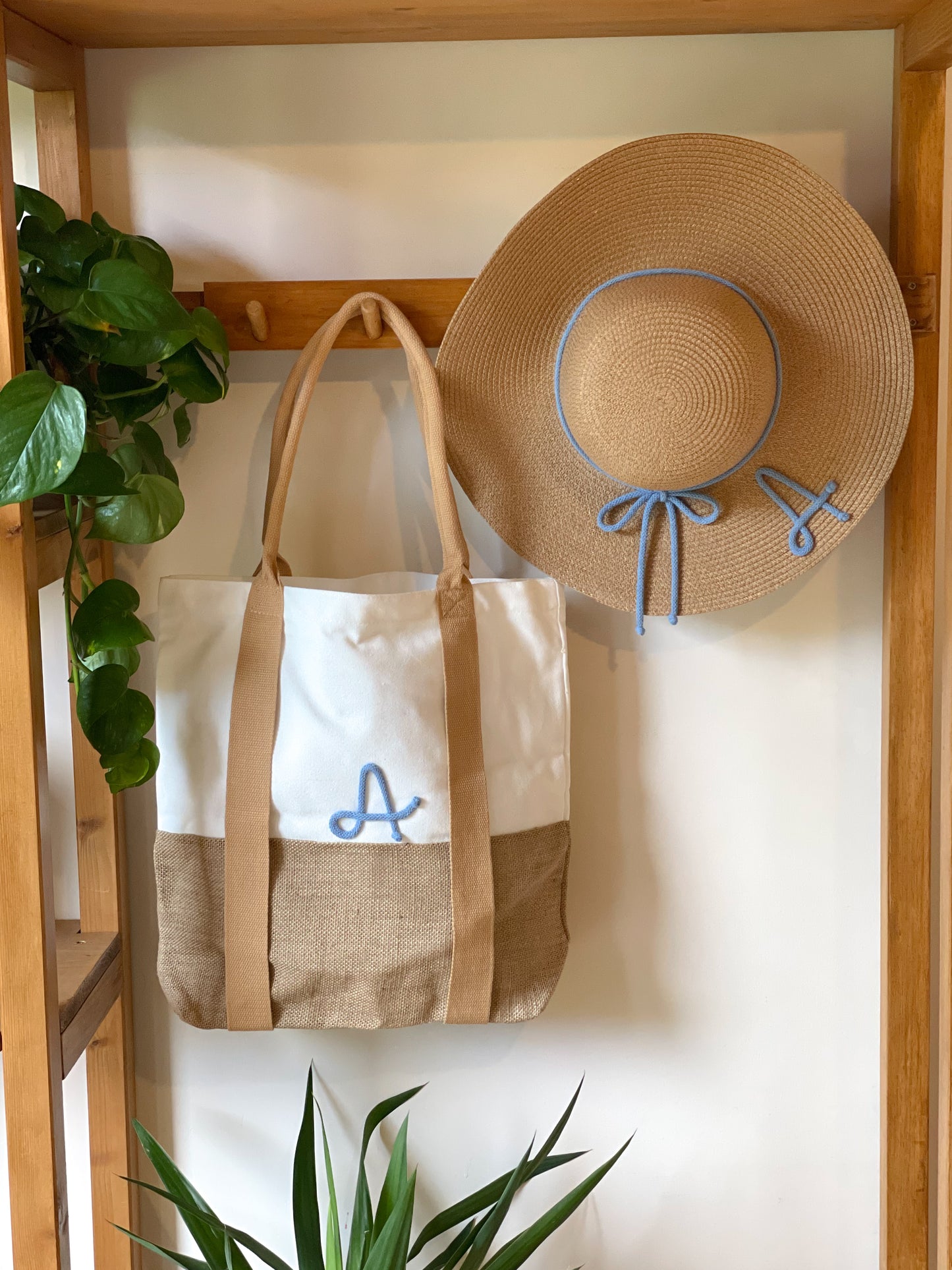 Cappello e Borsa Porta Cappello Personalizzati con Nome