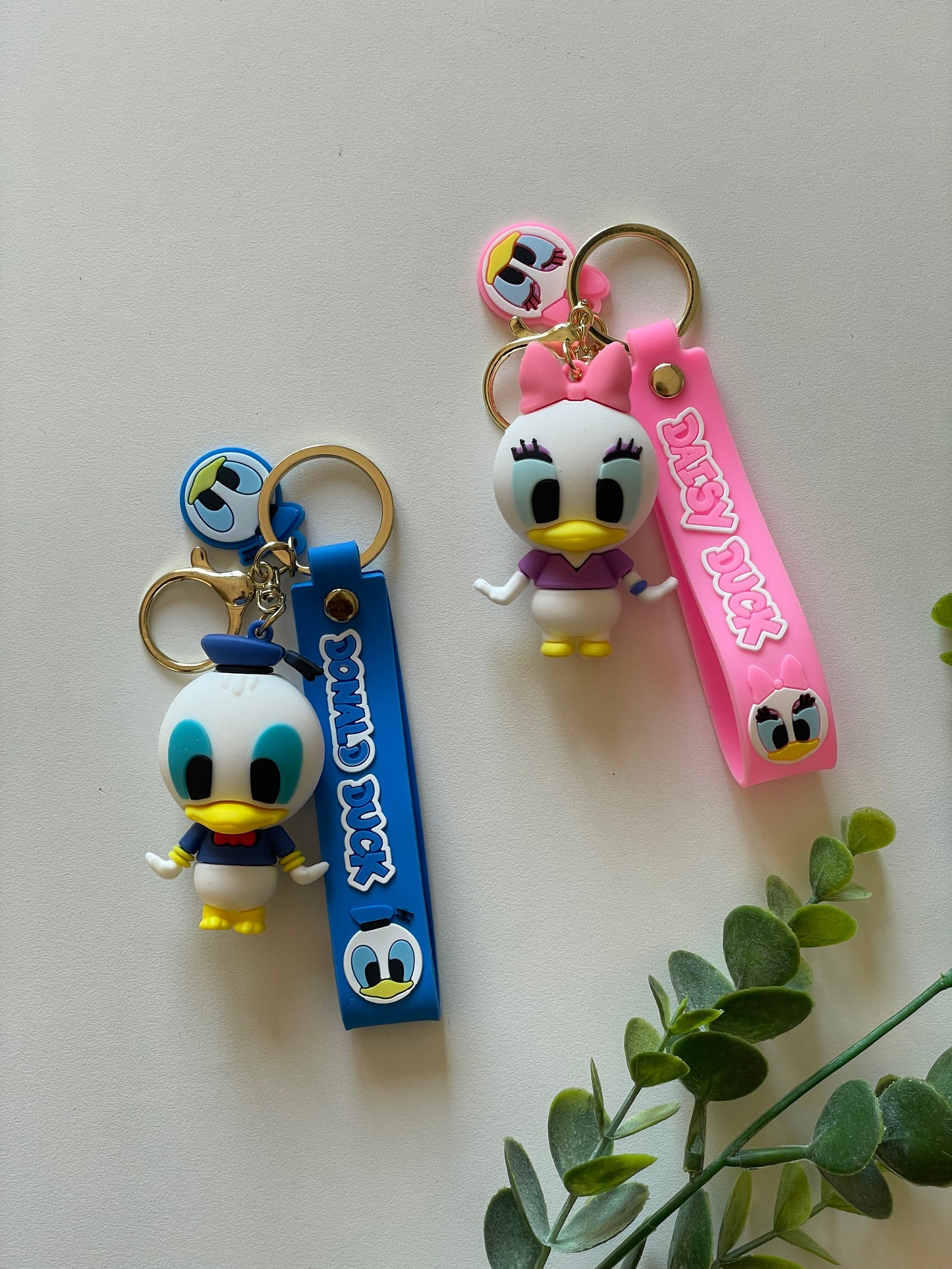 portachiavi personalizzato disney paperino paperina