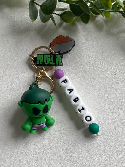 portachiavi personalizzato hulk