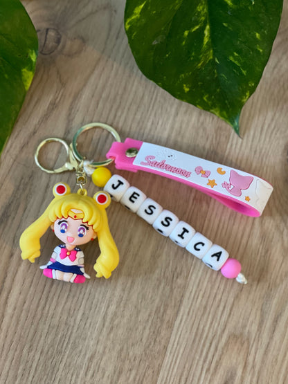 portachiavi personalizzato sailor moon