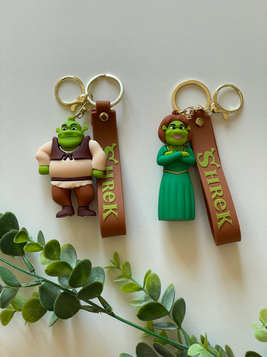 portachiavi personalizzato shrek e fiona
