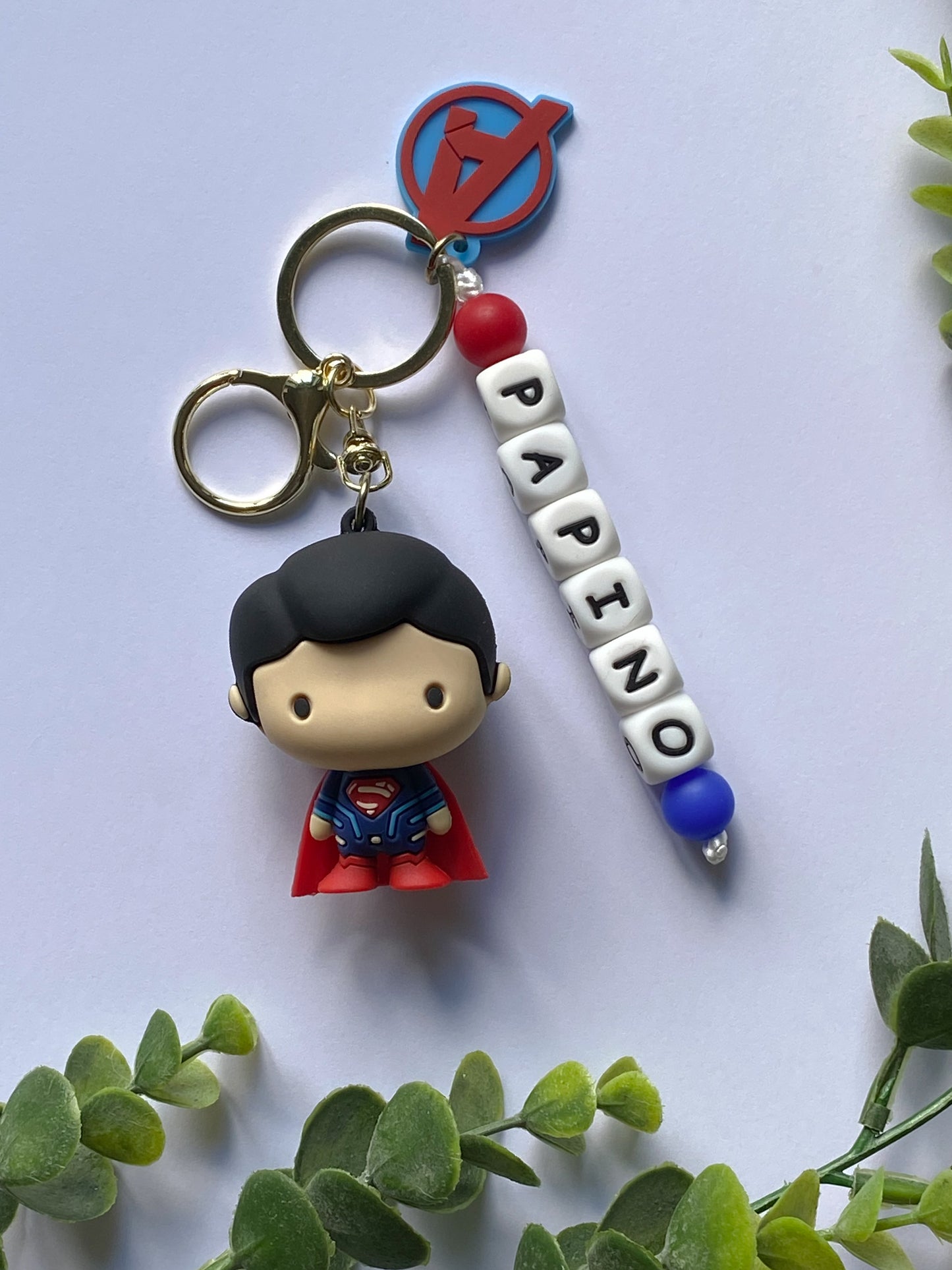 portachiavi personalizzato superman