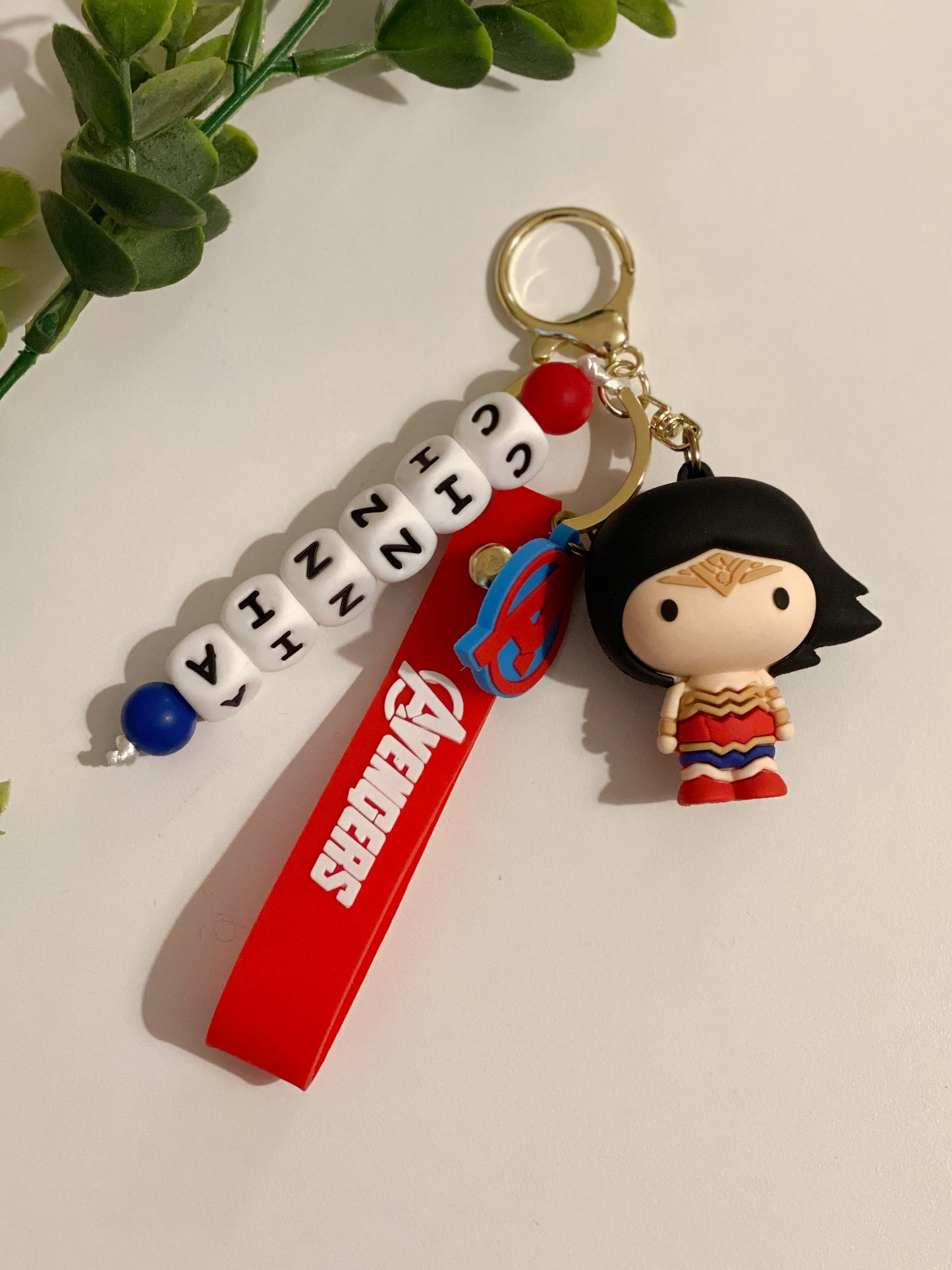 portachiavi personalizzato wonder woman