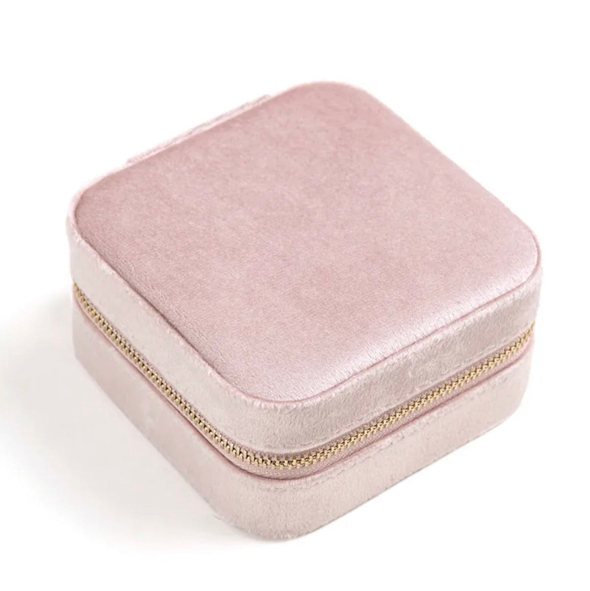portagioie personalizzato velluto rosa