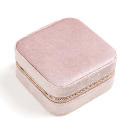 portagioie personalizzato velluto rosa