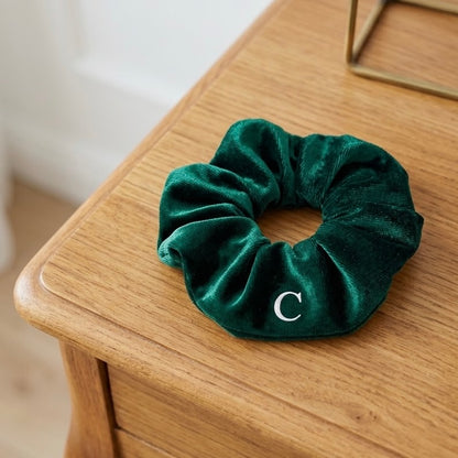 Scrunchies in velluto personalizzati